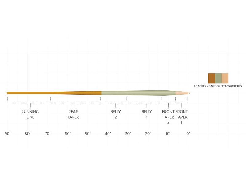 レザー/セージグリーン/バックスキン