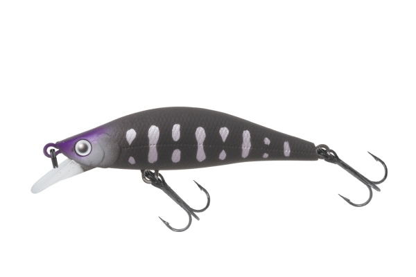 006マットブラックヤマメシルバーパーマーク