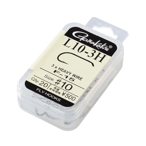 【がまかつ】 フライフック L10-3H 各種