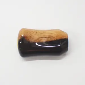 【わたらせ樹脂工房】 I型ノブ シマノ 左巻き用/黒柿