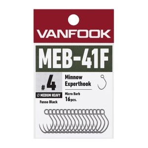 【ヴァンフック】 MEB-41F ミノーエキスパートフック ミディアムヘビー