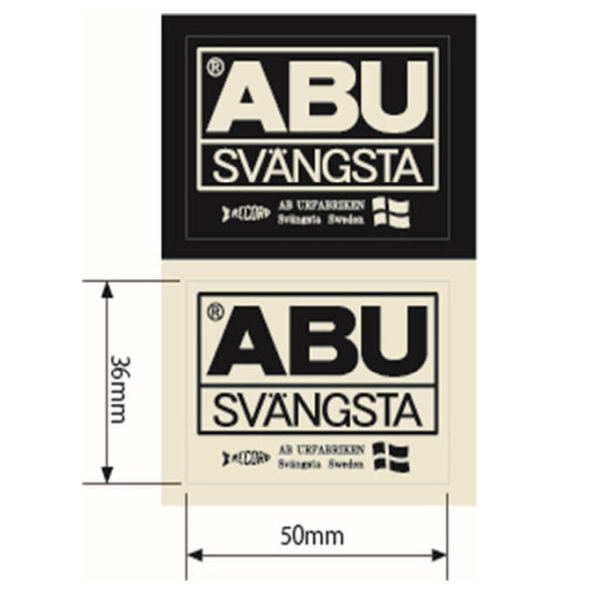 【アブガルシア】 ABU WPスヴァングスタステッカー50mm