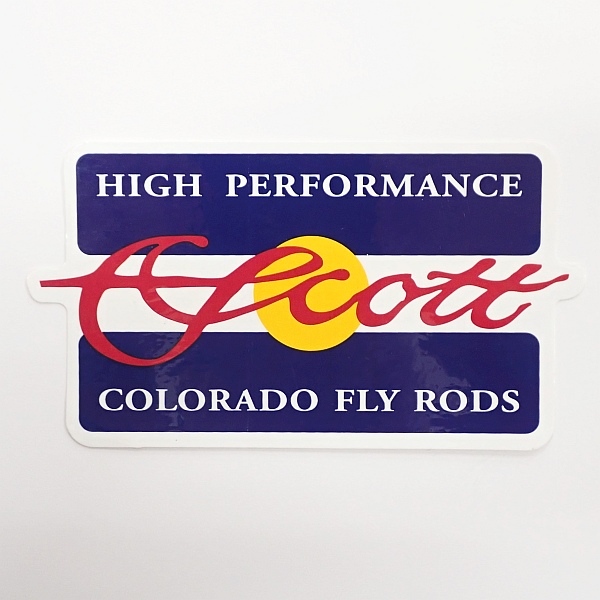 【スコット】 COLORADO FLAG DECAL 5x2.75インチ