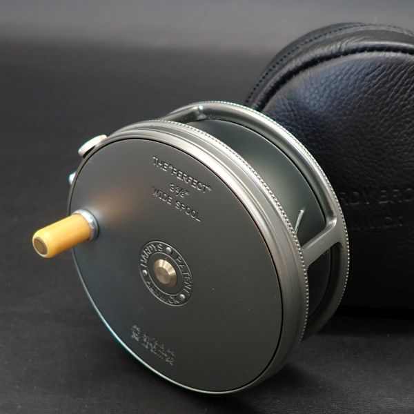 【ハーディー】 ワイドスプールパーフェクト 3 3/8 中古