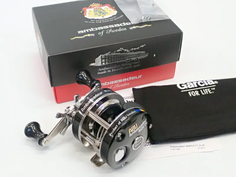 【アブガルシア】 アンバサダー 4600CA ファクトリーチューンド ブラック 中古