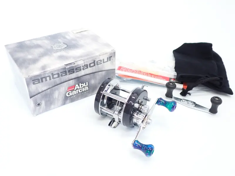 【アブガルシア】 アンバサダー5501C パールブラック 中古