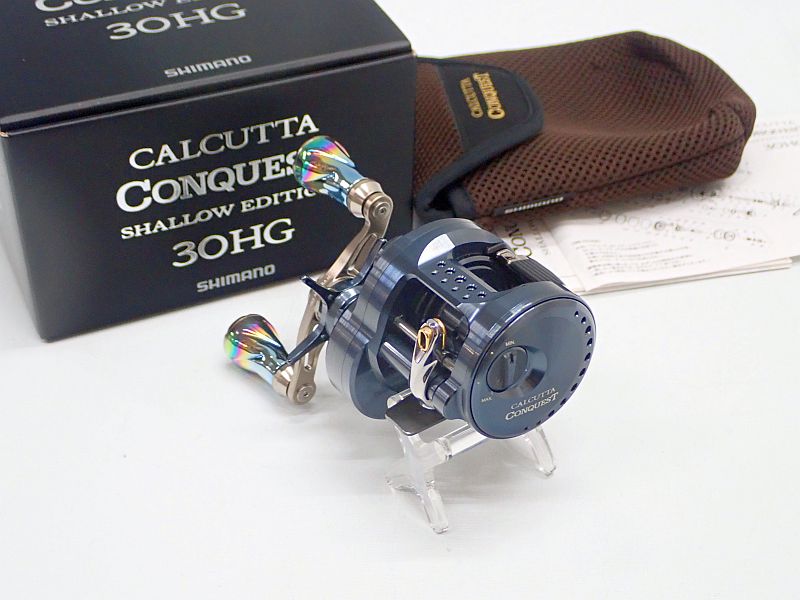 【シマノ】 カルカッタコンクエスト シャローエディション 30HG 中古