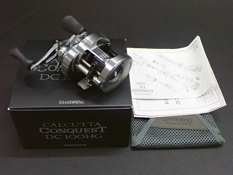 【シマノ】 カルカッタコンクエスト DC100HG 右巻き 中古