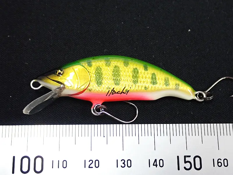 【itachi minnow】 AMENOHA50S G・グリーンチャートヤマメRB  中古