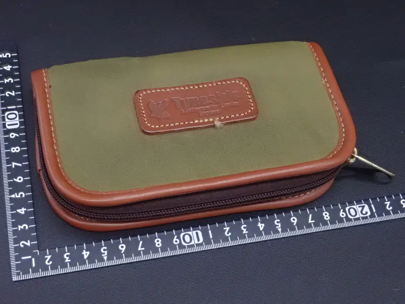 【タインサイド】 ワレット キャンバス/オリーブ フォーム 中古