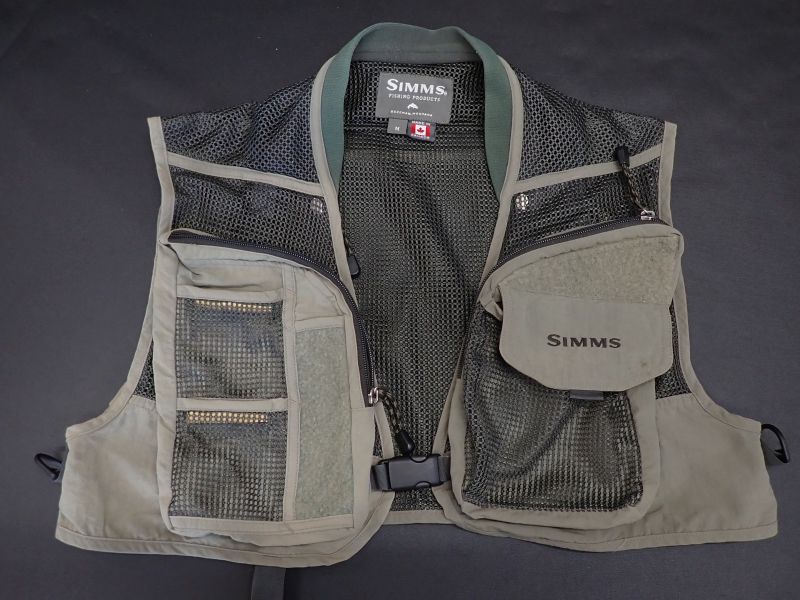 【シムス】メッシュベスト MADE IN　CANADA 中古