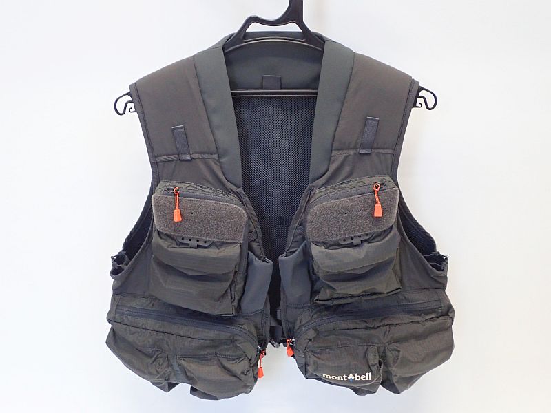 【モンベル】 アジャスタブル アングラーベスト M 中古