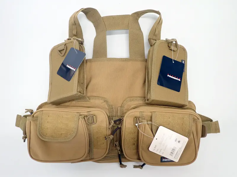 【リトルプレゼンツ】 V-27 ストラップベスト TC カーキ中古