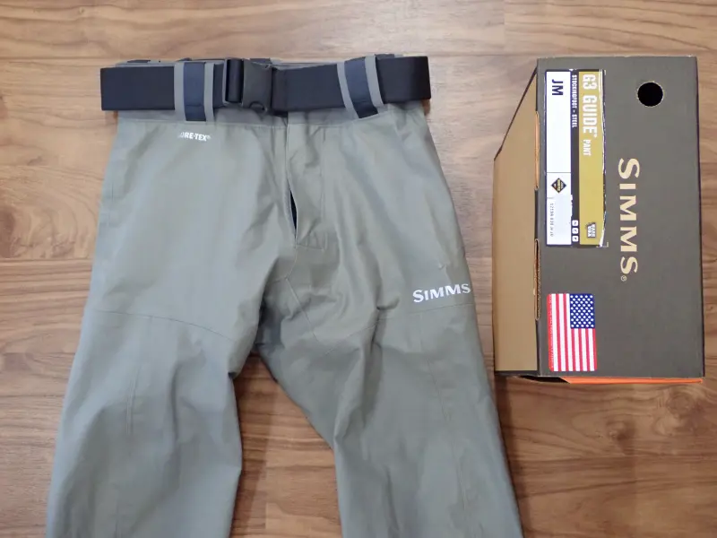 【シムス】 旧型G3ガイドパンツ スティール JM 中古