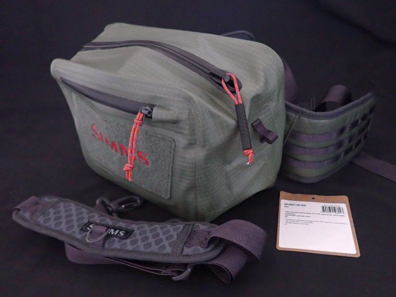 【シムス】 ドライクリークZ ヒップパック　オリーブ②中古