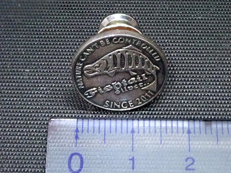 【フィッシュテイルシルバー】 ピンズ COIN-P01 中古